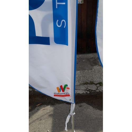 Wind Banner Base Personalizada